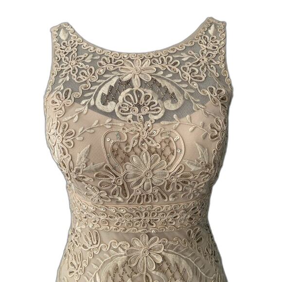 NWT Sue Wong Beaded Sequin Dress Size 0 Art Deco Gatsby Formal‎ Cocktail Gown - Picture 16 of 16